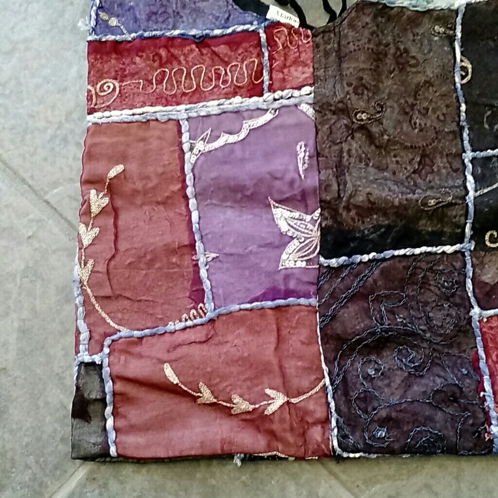 Middle Eastern patchwork bag - Picture 3 of 4